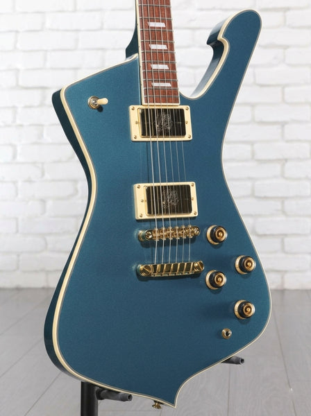 Đàn Guitar Điện Ibanez IC420 Iceman Standard - Antique Blue Metallic