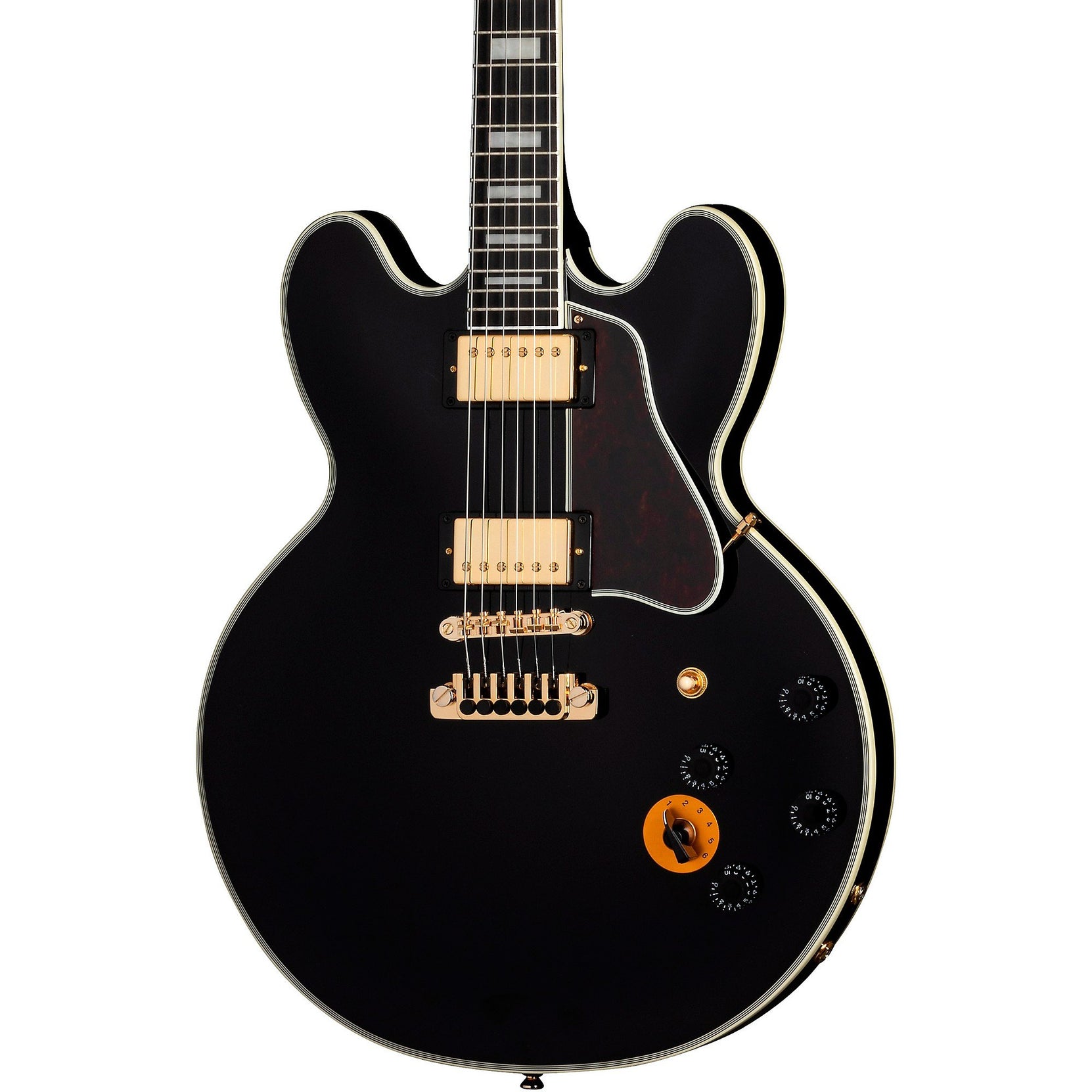 Đàn Guitar Điện Epiphone B.B. King Lucille Artist Semi-Hollowbody - Black