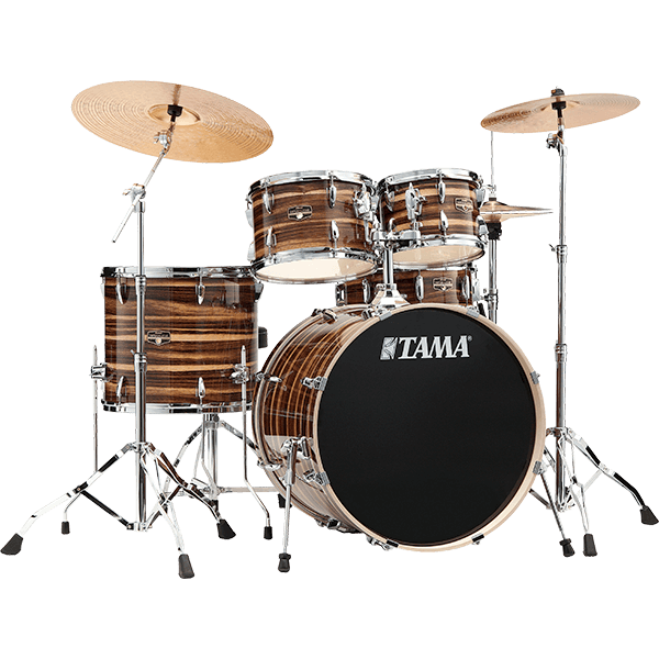 Trống Cơ Tama Imperialstar IP58H6W 5-Shell Pack màu Coffee Teak Wrap (22"/10"/12"/14"/16")