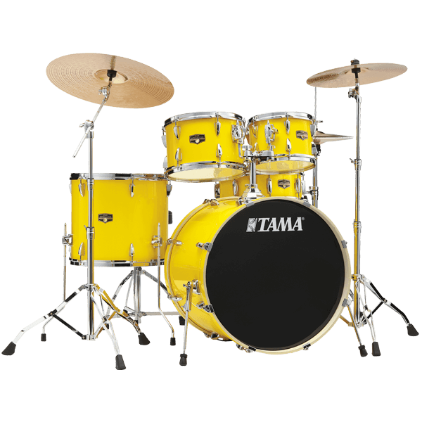 Trống Cơ Tama Imperialstar IP58H6W 5-Shell Pack màu Electric Yellow (20"/10"/12"/14"/14")
