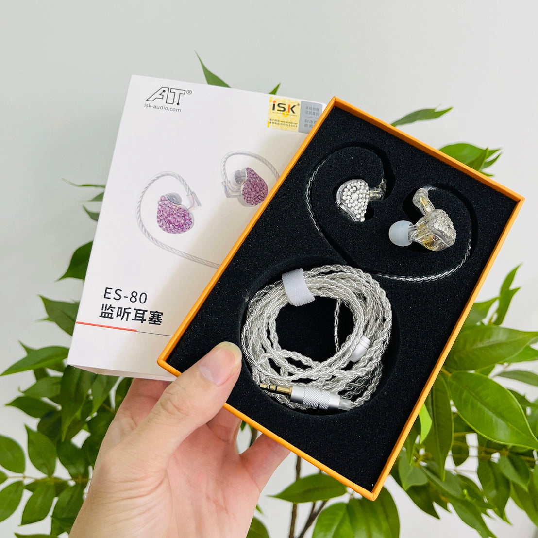 Tai Nghe Kiểm Âm iSK ES80 In Ear Morniter-Mai Nguyên Music
