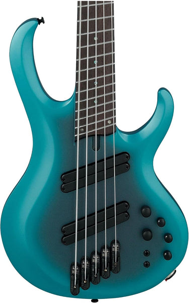 Ibanez BTB Workshop BTB605MS w/Case, Cerulean Aura Burst Matte