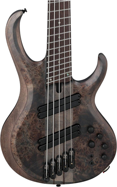 Ibanez BTB Workshop BTB805MS w/Case, Transparent Gray Flat