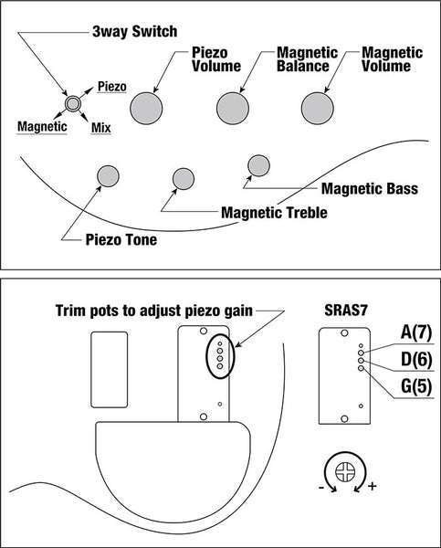 Ibanez Bass Workshop SRAS7 - Controls