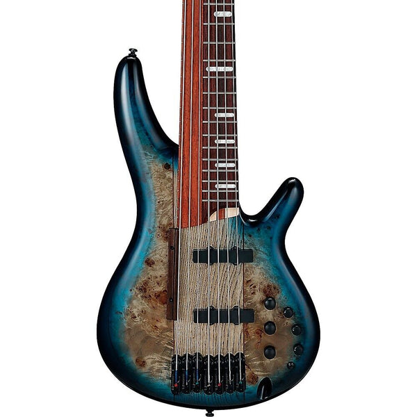 Ibanez Bass Workshop SRAS7 - Cosmic Blue Starburst
