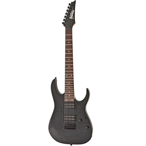 Ibanez RG GIO GRG7221QA, Transparent Black Sunburst