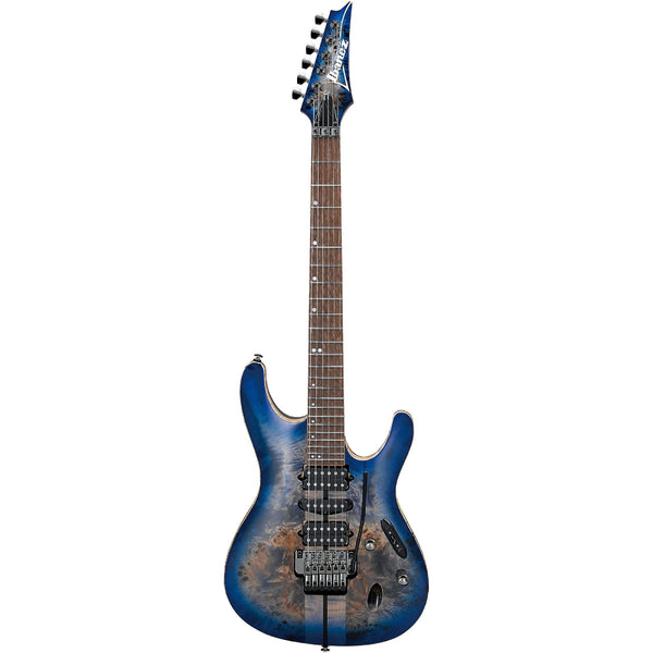 Đàn Guitar Điện Ibanez Primium S1070PBZ màu Cerulean Blue Burst
