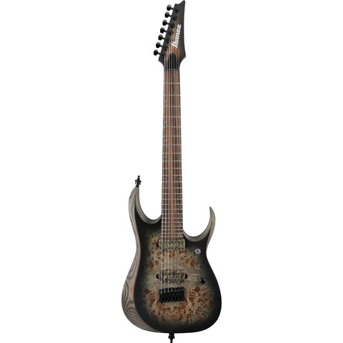 Ibanez Axion Label RGD71ALPA, Charcoal Burst Black Flat