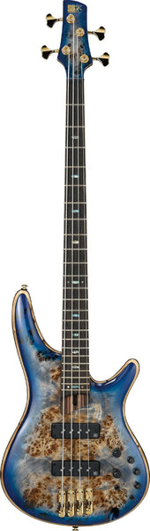 Ibanez SR Premium SR2600 w/Bag, Cerulean Blue Burst - Controls