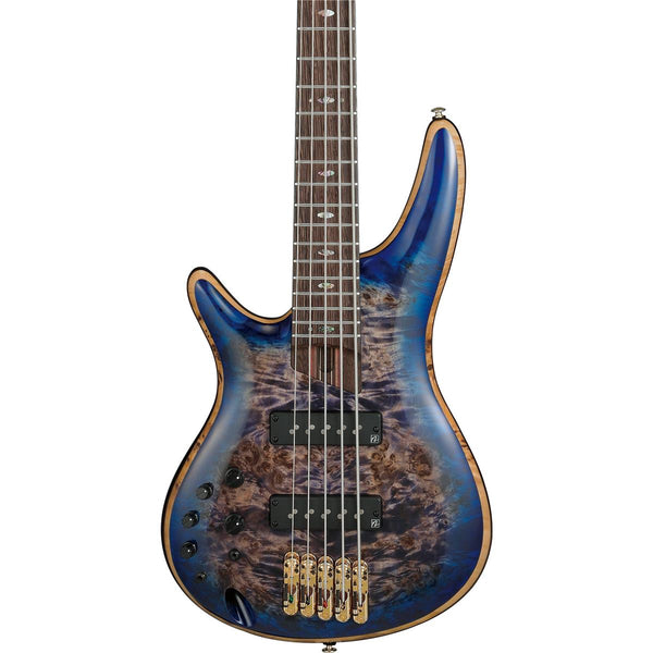Ibanez SR Premium SR2605L w/Bag, Cerulean Blue Burst