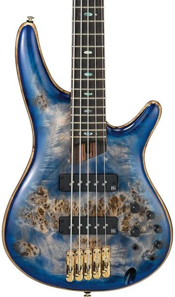 Ibanez SR Premium SR2605 w/Bag, Cerulean Blue Burst