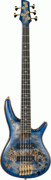Ibanez SR Premium SR2605 w/Bag, Cerulean Blue Burst