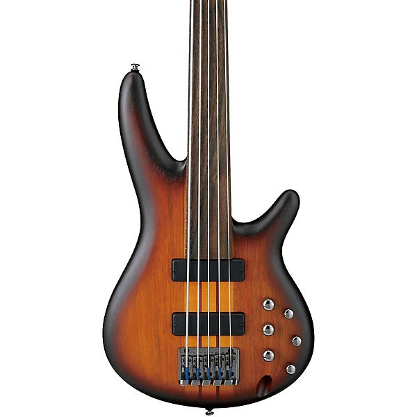 Đàn Guitar Bass 5-dây Ibanez SR Workshop SRF705, Brown Burst Flat