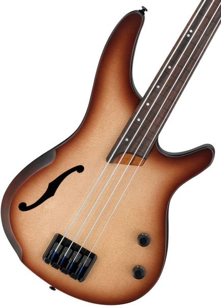 Ibanez SR Workshop SRH500F, Natural Browned Burst Flat