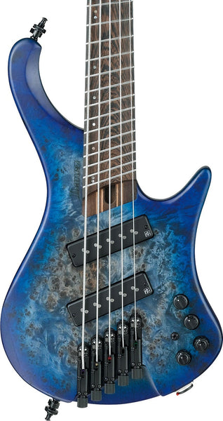 Ibanez Workshop EHB1505MS - Pacific Blue Burst Flat