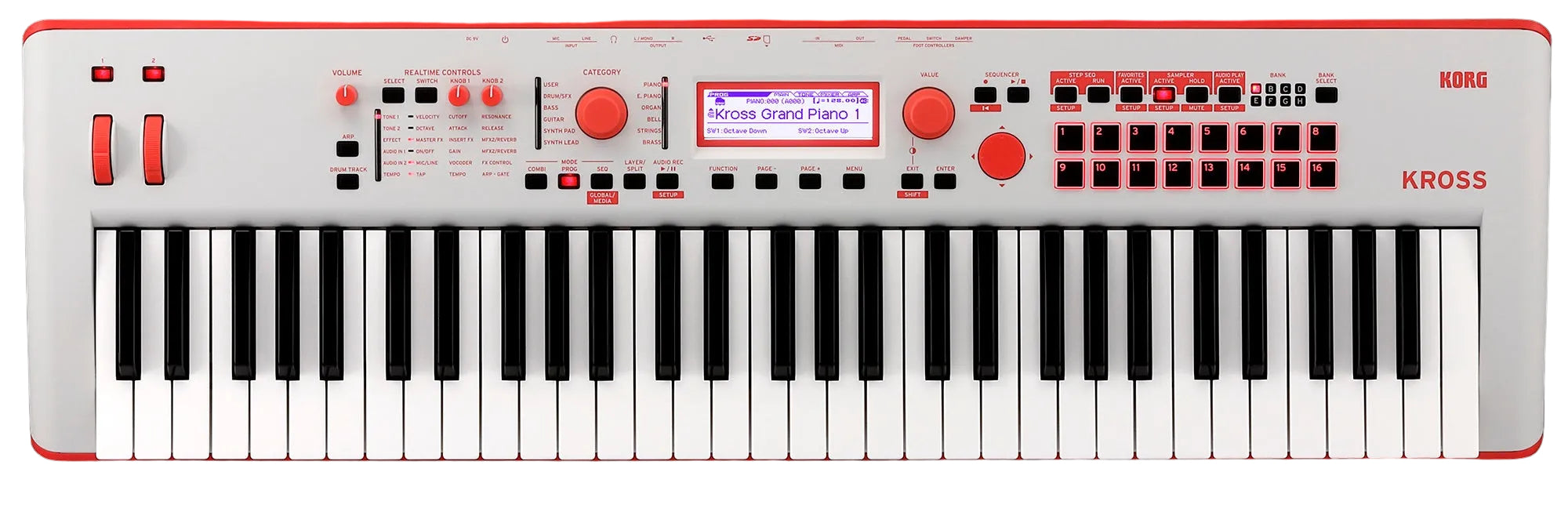 Synthesizer Workstation Korg Kross 2 61-Phím