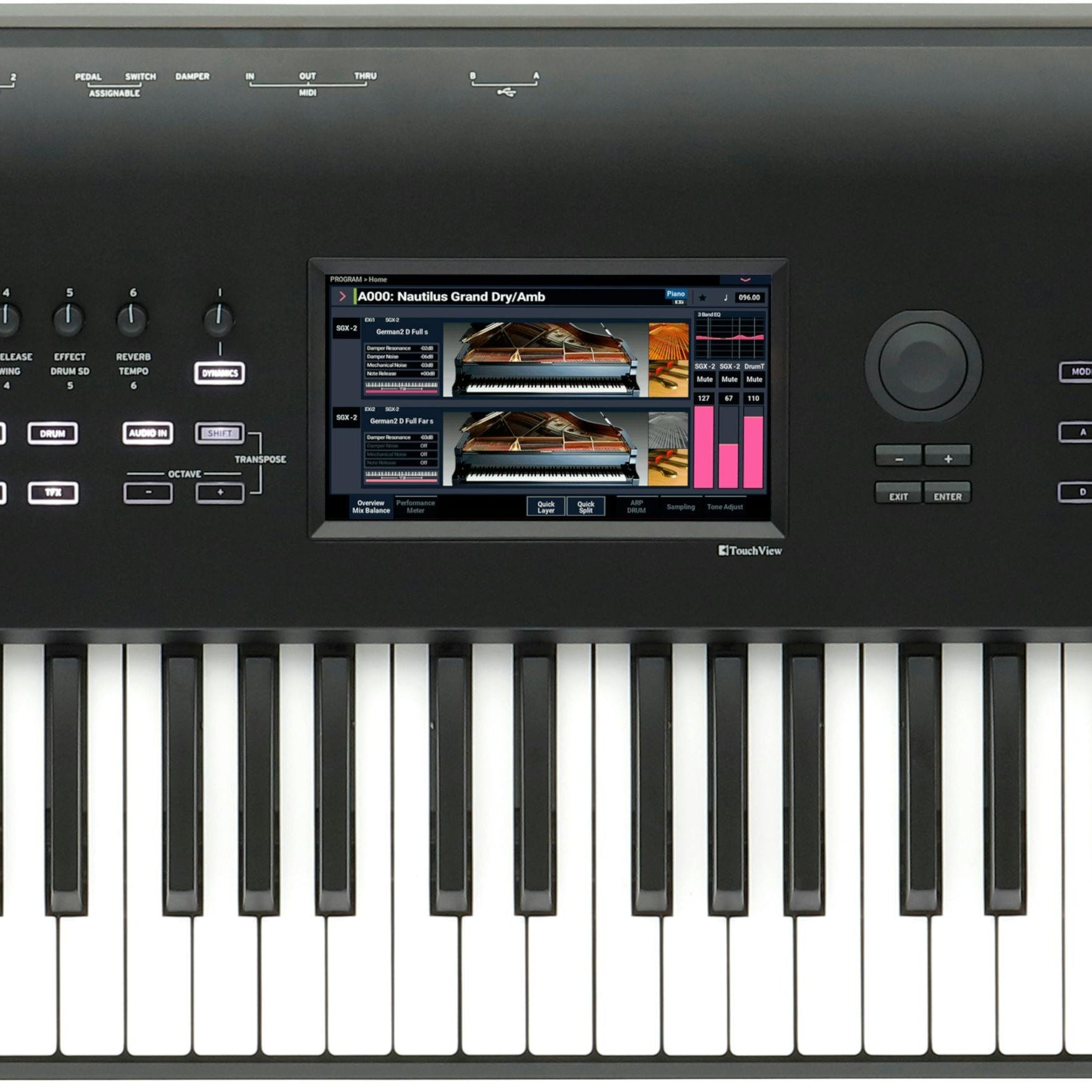 Synthesizer Workstation Korg Nautilus 61AT 61-Phím w/Aftertouch