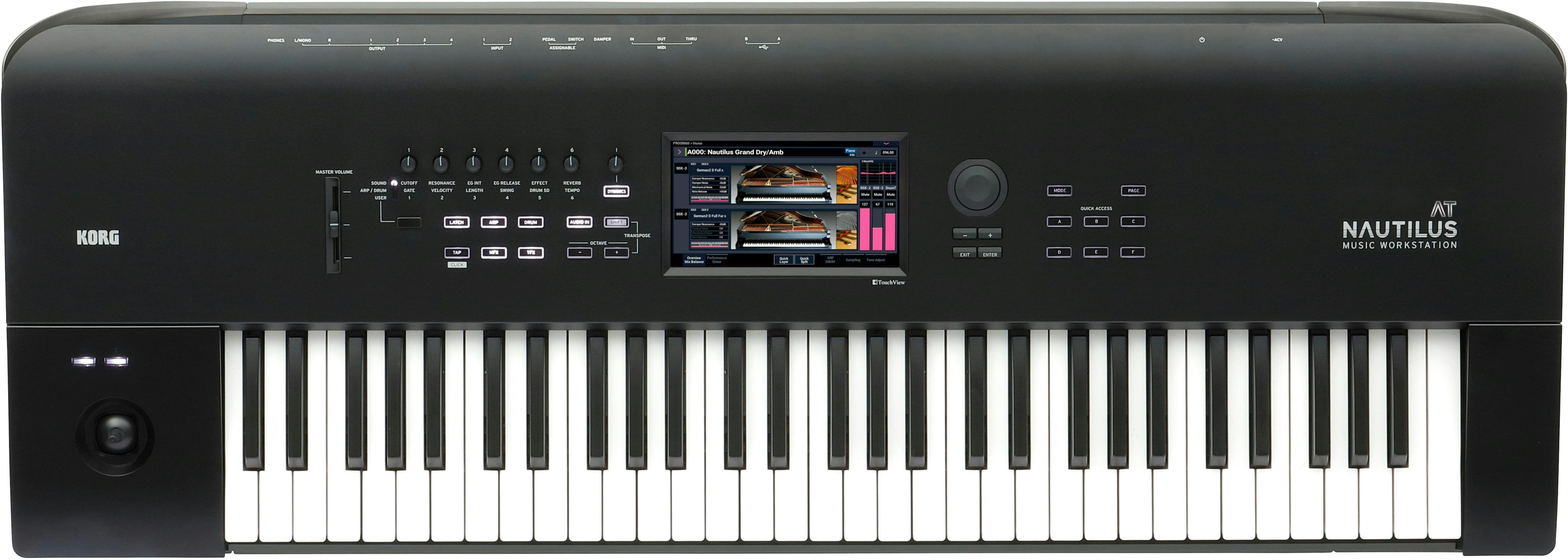 Synthesizer Workstation Korg Nautilus 61AT 61-Phím w/Aftertouch