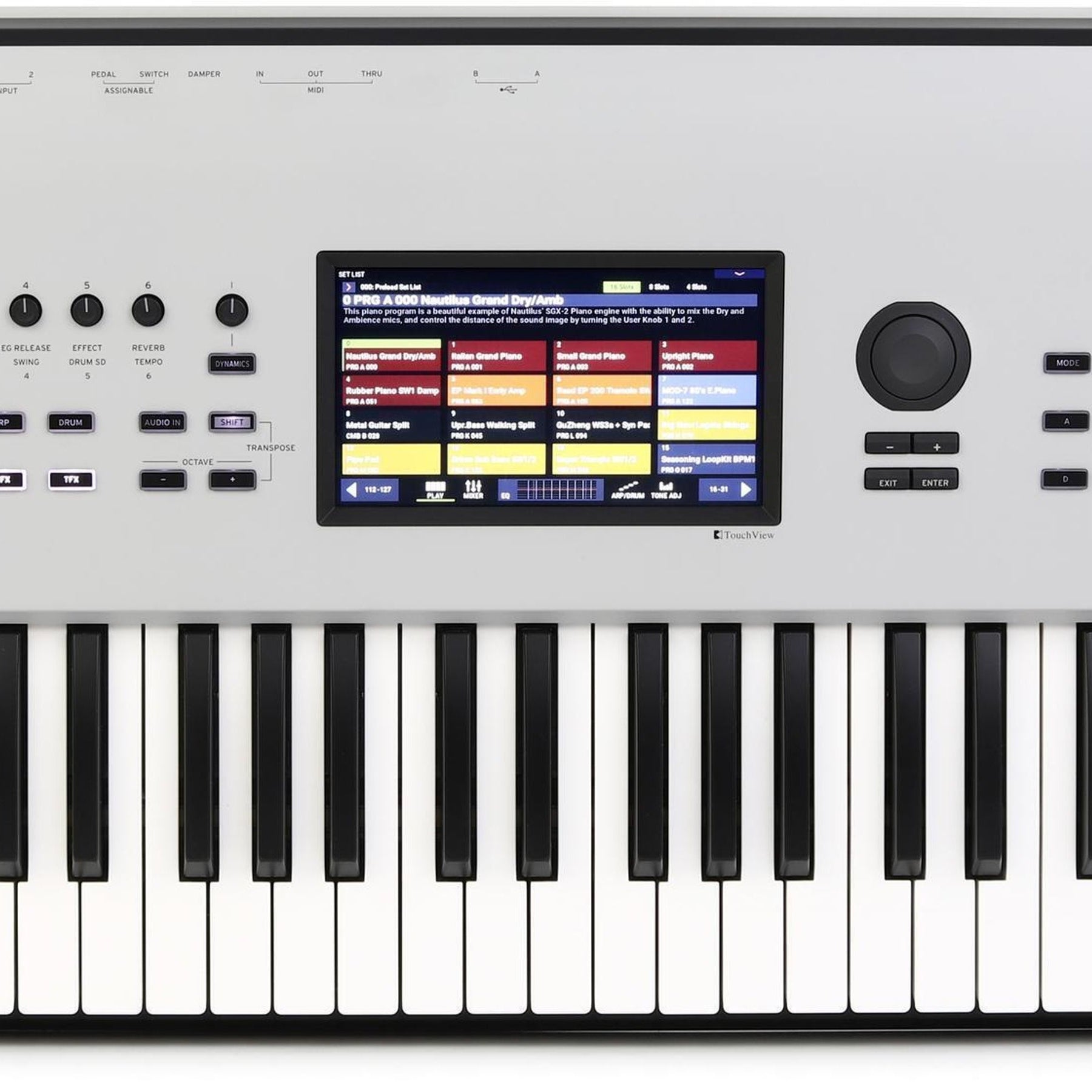 Synthesizer Workstation Korg Nautilus 61AT 61-Phím w/Aftertouch