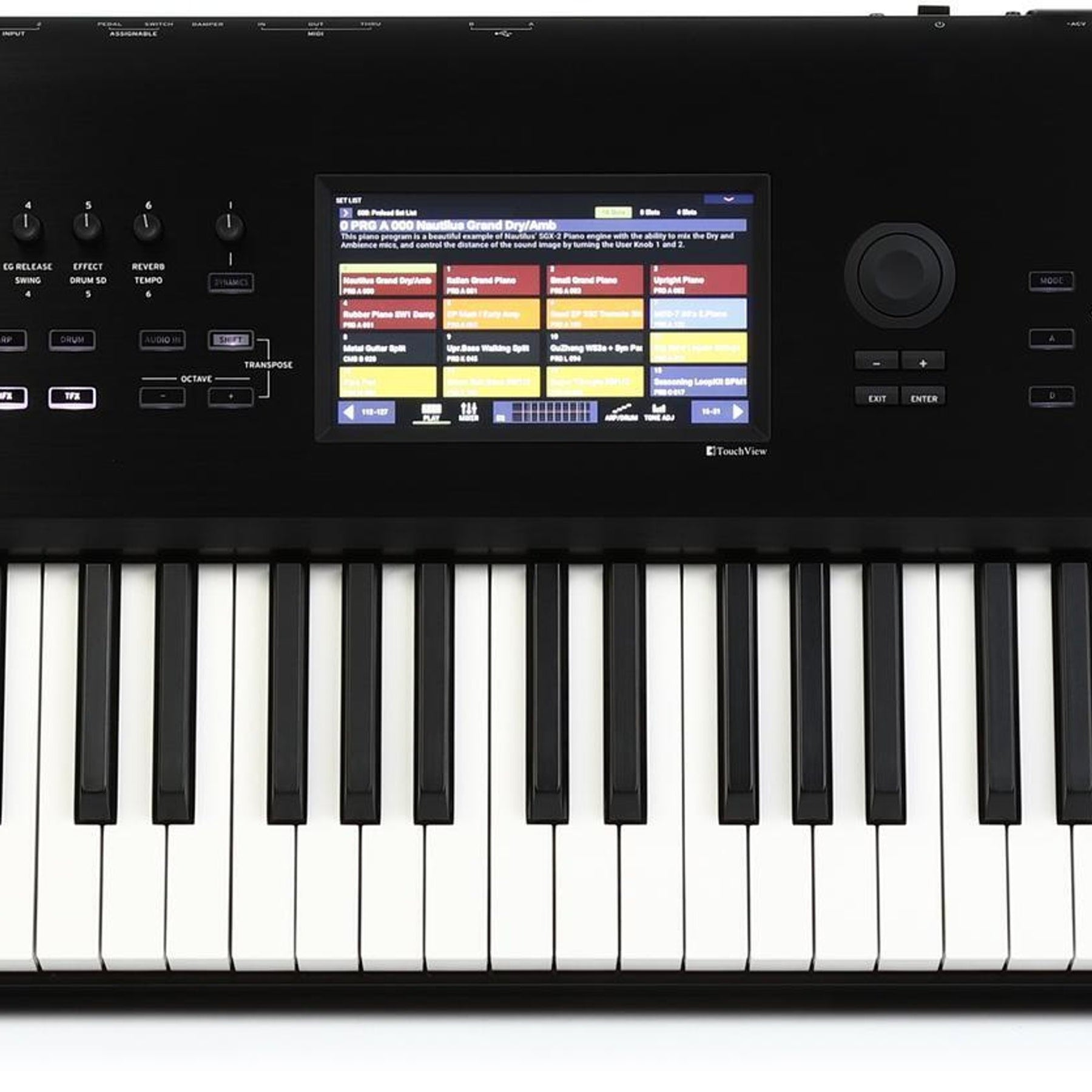 Synthesizer Workstation Korg Nautilus 88 88-Phím w/After Touch