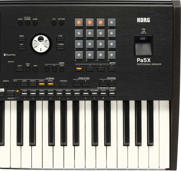 Đàn Keyboard Arranger Workstation Korg Pa5X 61 61-Phím