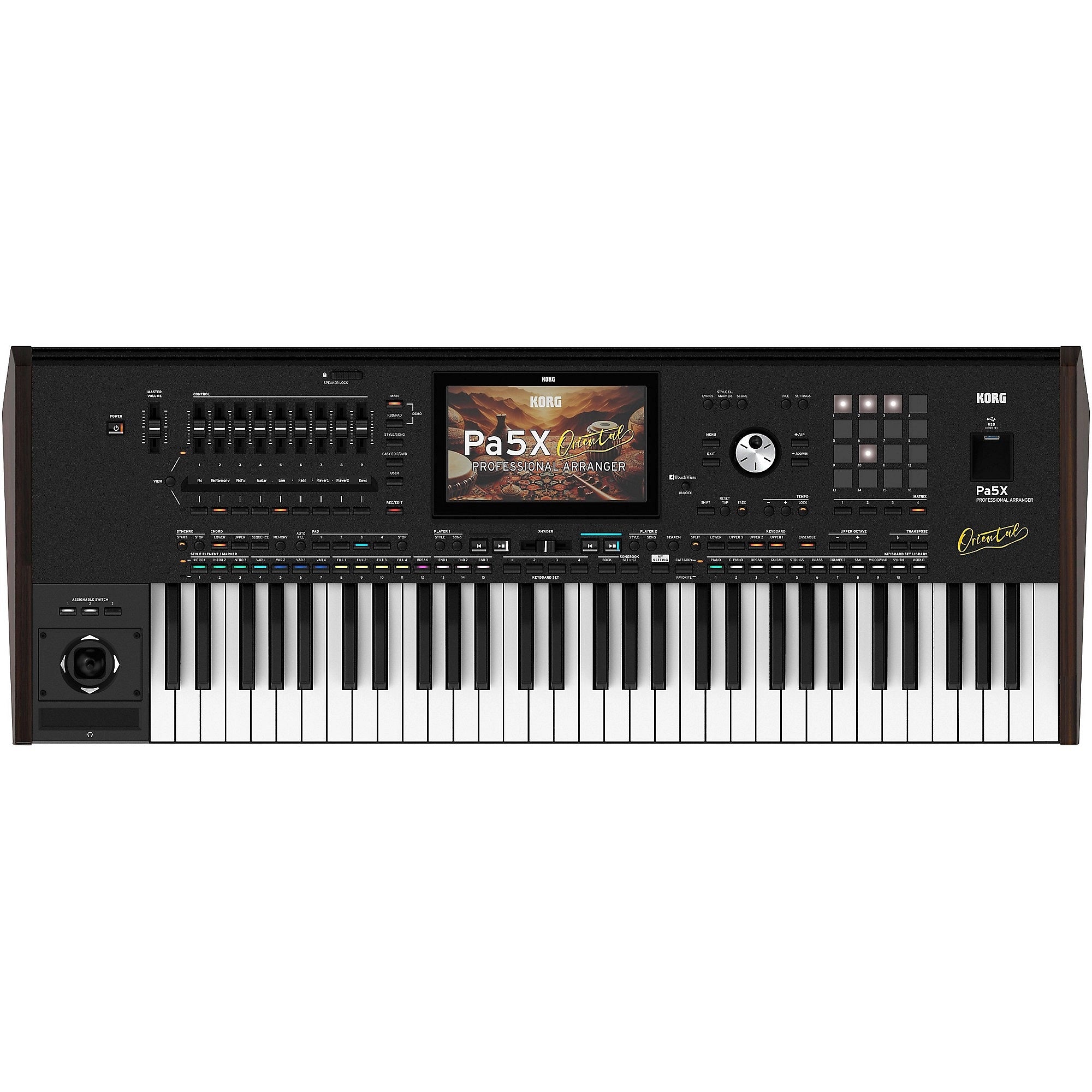 Đàn Keyboard Arranger Workstation Korg Pa5X Oriental 61-Phím Professional