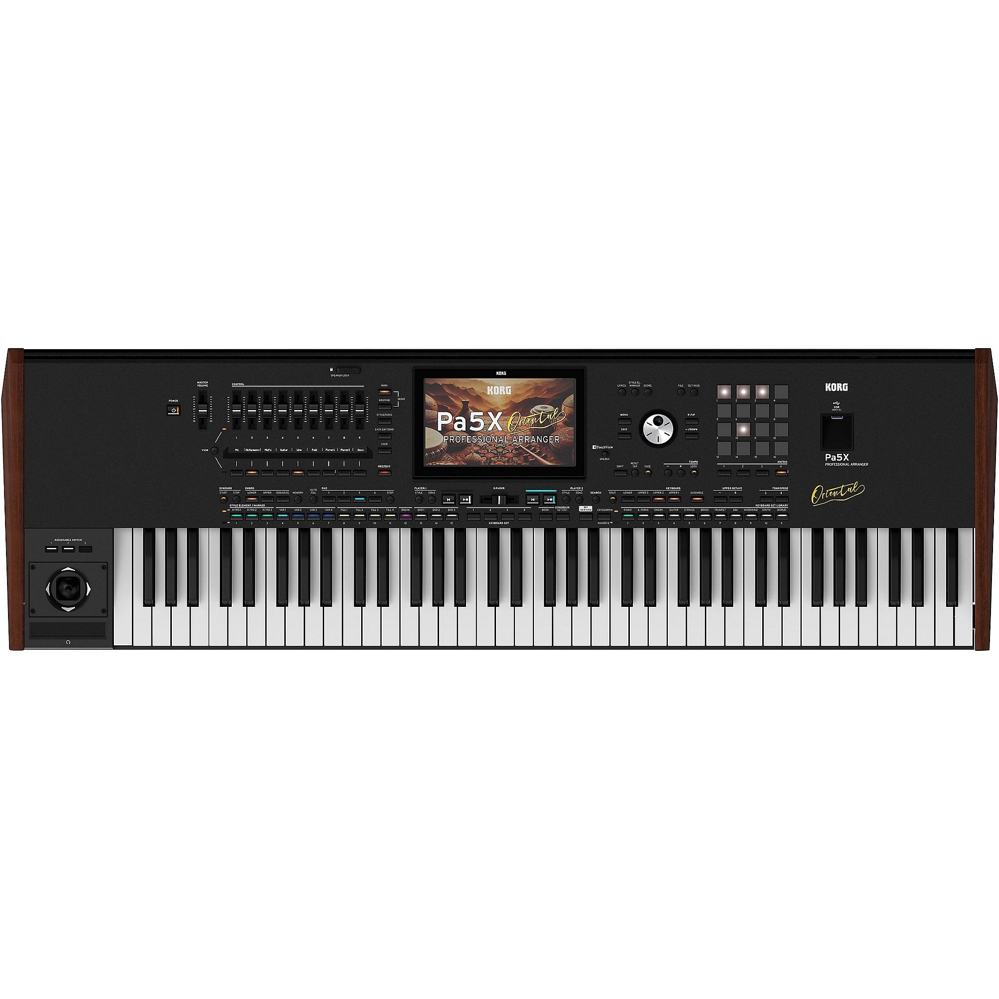 Đàn Keyboard Arranger Workstation Korg Pa5X Oriental 76-Phím Professional