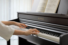 Đàn piano kỹ thuật số CA59 sử dụng bộ cơ bàn phím Grand Feel Compact mới nhất của Kawai