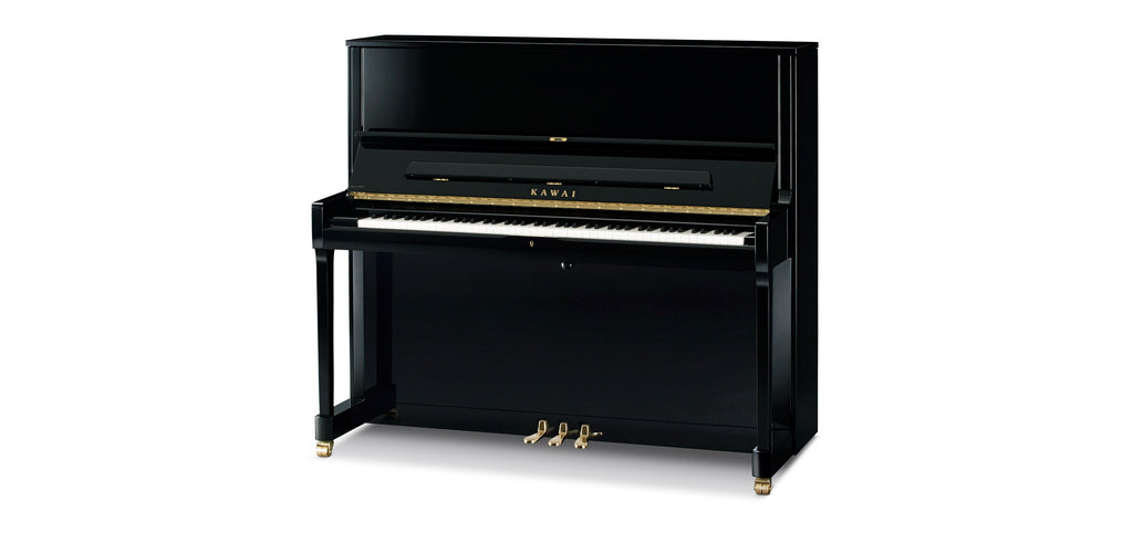 Kawai K600 Upright Piano màu Polished Ebony
