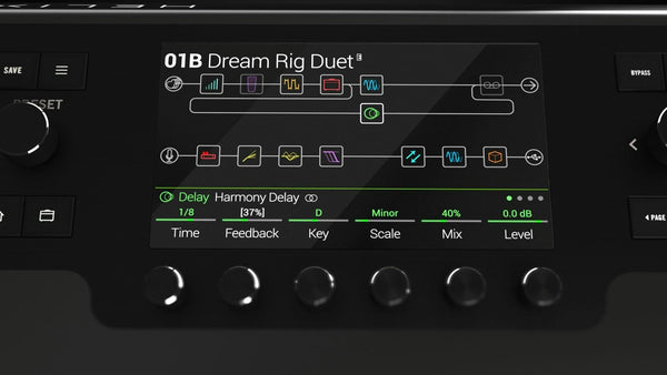 Pedal Multi-Effect Guitar Line 6 Helix Floor Processor