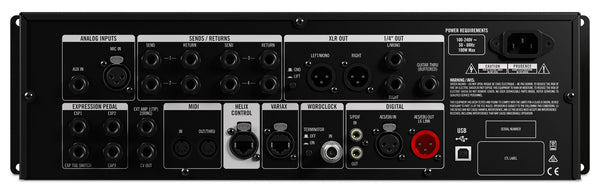 Pedal Multi-Effect Guitar Line 6 Helix Rack