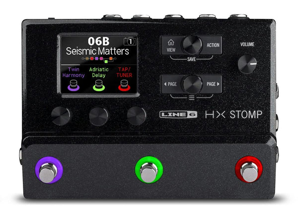 Pedal Multi-Effect Guitar Line 6 HX Stomp