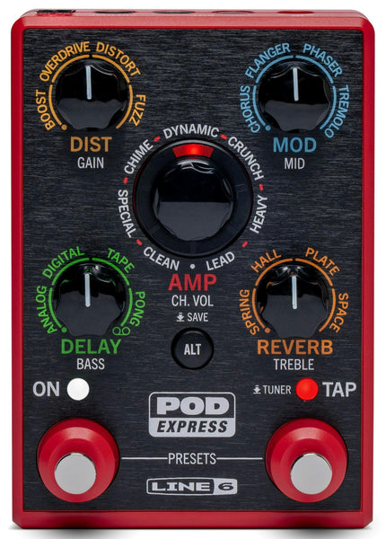 Pedal Multi-Effect Guitar Line 6 POD Express