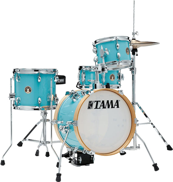 Trống Cơ Tama Club-JAM Flyer LJK44H4 4-Shell Pack màu Aqua Blue (14"/8"/10"/10")