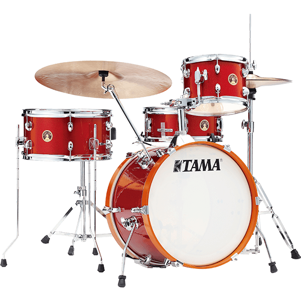 Trống Cơ Tama Club-JAM LJK48S 4-Shell Pack màu Candy Apple Mist (18"/10"/13"/14")