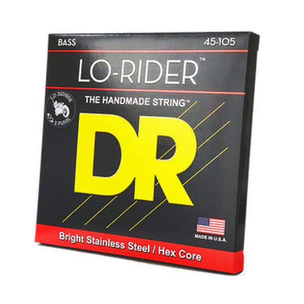 Dây Đàn Guitar Bass DR Strings LO-RIDER Stainless Steel Medium, 45-105