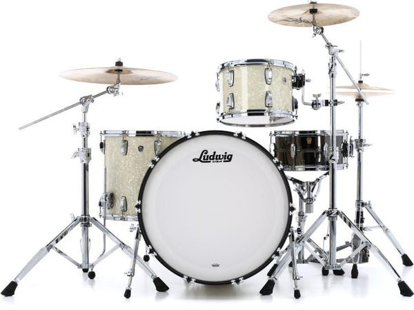Trống Cơ Ludwig Classic Oak Pro Beat 3-Pc Shell Pack, Vintage Marine Pearl