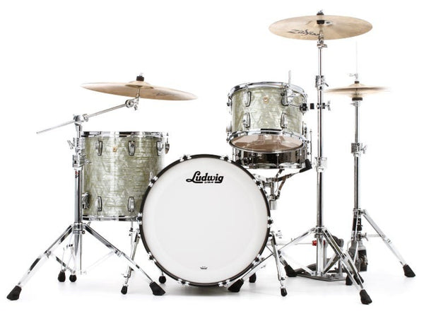 Trống Cơ Ludwig Classic Maple Fab 3-piece Shell Pack, Classic Olive Pearl