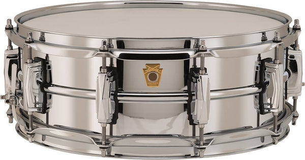 Trống Snare Ludwig LB400B 14"x5" Chrome Over Brass