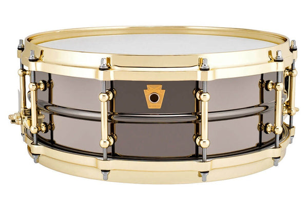 Trống Snare Ludwig LB416BT 14"x5" Black Beauty w/Brass Tube Lugs