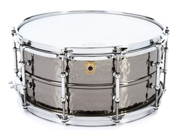 Trống Snare Ludwig LB417KT 14x6.5" Hammered Black Beauty