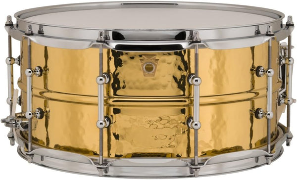 Trống Snare Ludwig LB422BKT 14"x6.5" Hammered Brass
