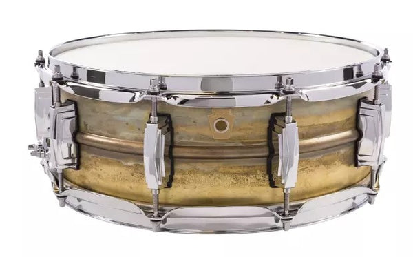 Trống Snare Ludwig LB454R 14"x5" Raw Brass Phonic