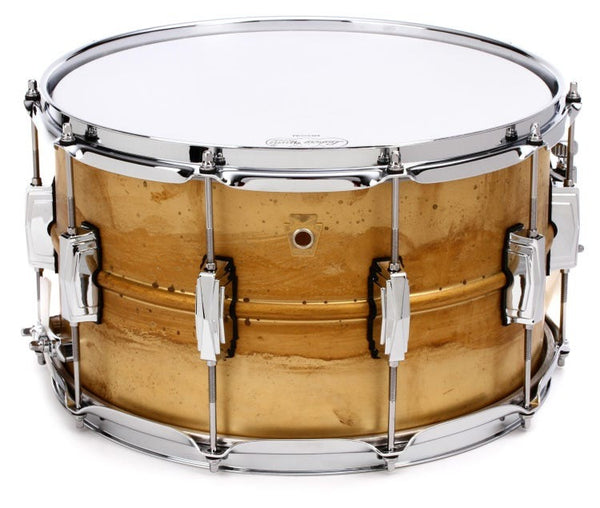Trống Snare Ludwig LB484R 14"x8" Raw Brass Phonic
