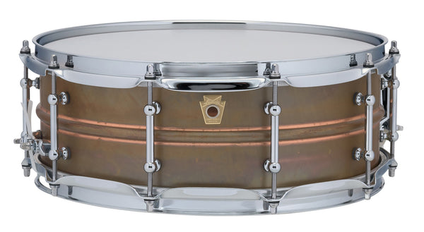 Trống Snare Ludwig LC661T 14"x5" Raw Copper Phonic w/Tube Lug