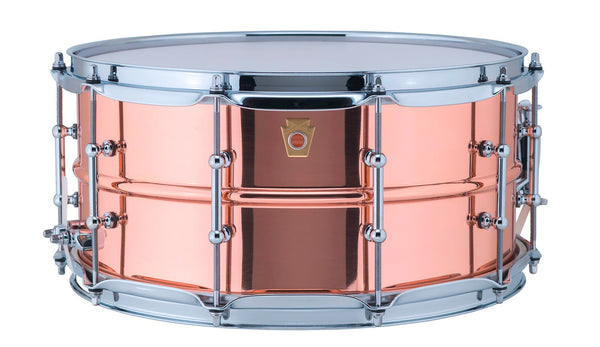 Trống Snare Ludwig LC662T 14"x6.5" Copper Phonic w/Tube Lugs
