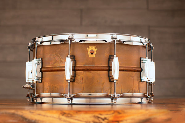 Trống Snare Ludwig LC663 14"x6.5" Raw Copper Phonic