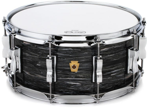 Trống Snare Ludwig Legacy Classic Mahogany 14"x6.5", Vintage Black Oyster