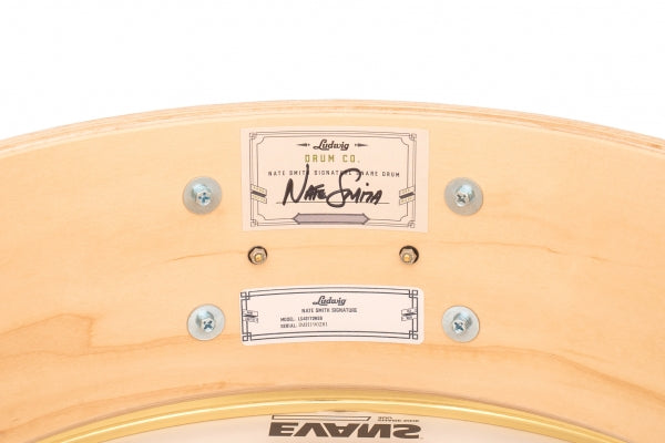 Trống Snare Ludwig LS401TDNSB 14"x5" Nate Smith Signature