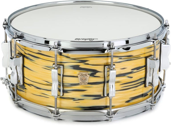 Trống Snare Ludwig Classic Maple 14"x6.5", Lemon Oyster